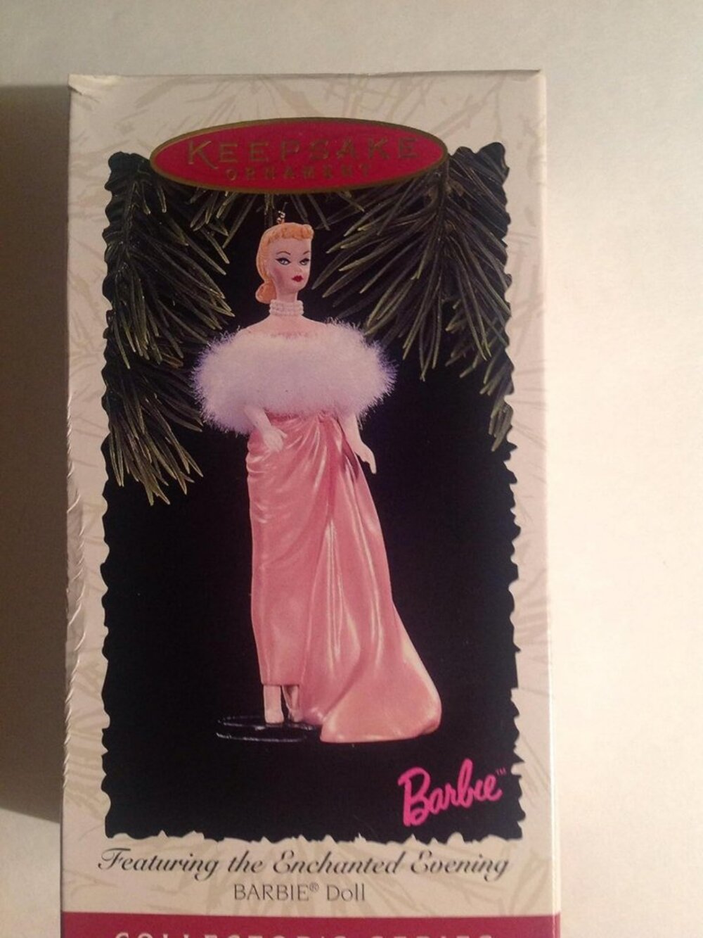 1996 Enchanted Evening Keepsake Ornament - 3rd in Series, Vintage Holiday Decor